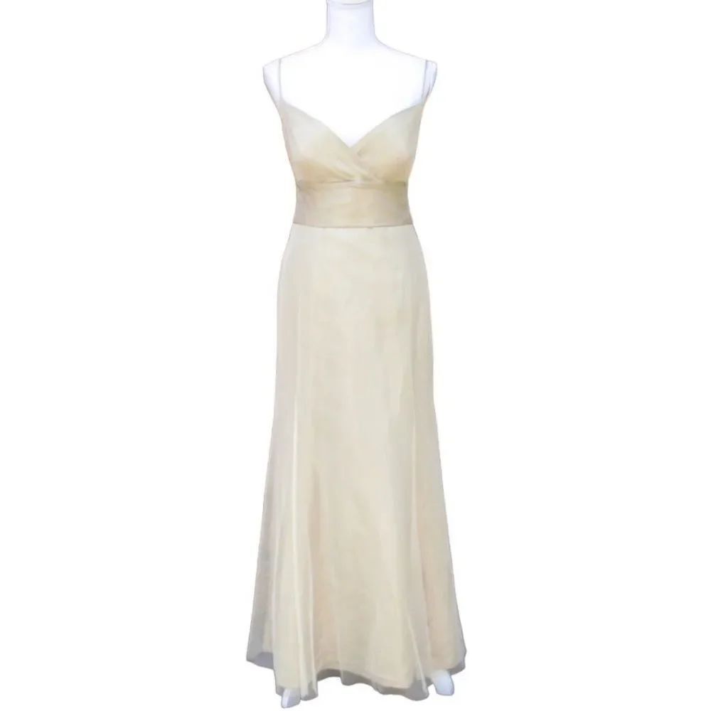 Vintage Vera Wang Sleeveless Gown 6 S
